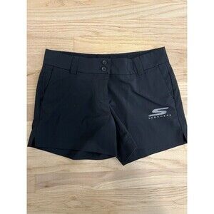 Sketchers Performance Women Size 8 Black Push Fade Golf Shorts Misture Wick‎